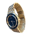 Vintage SEIKO Watch Gold Tone And Black 7N29-6A09 Working Preowned