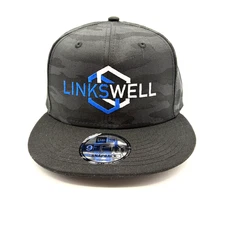 New Era 9Fifty 'Linkswell' Technologies Black Snapback Cap