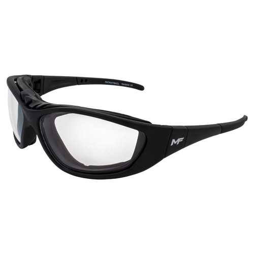 2 Bifocal 1.5 MotoFrames Motorcycle Glasses Clear& Smoke Lens Converts to Goggle - Picture 2 of 9