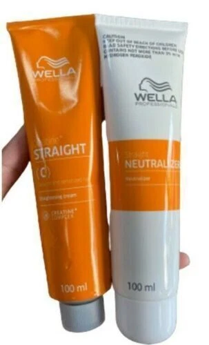 Wella C Straight Hair Cream Creatine Colored Sensitized Permanent AD - image 3 of 4