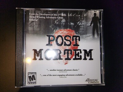 Post Mortem (PC, 2003) PC Game - 2 Disc Set. | eBay
