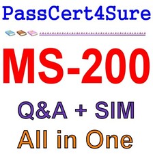 Best Exam Practice Material MS-200 Exam Q A SIM