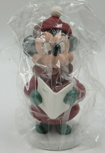 WDCC ""Caroler Minnie"" Minnie Mouse de la caja del árbol de Navidad de Plutón de Disney Certificado de autenticidad - Imagen 2 de 6