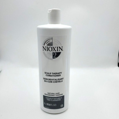 Nioxin System 2 Scalp Therapy Conditioner Progressed Thinning Hair 33.8 oz