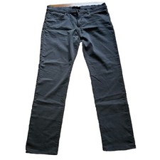 J BRAND Men's Kane Keckley Graffite Gray Straight Leg Jeans Sz. 41Wx34L