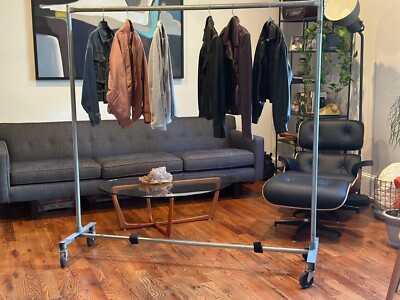 Movie Studio Quality Welded Pipe Garment Wardrobe Clothing Costume Rack