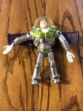 Solar Buzz Lightyear Rocket Action Figure Toy Story Disney Thinkway 1995 Amricon