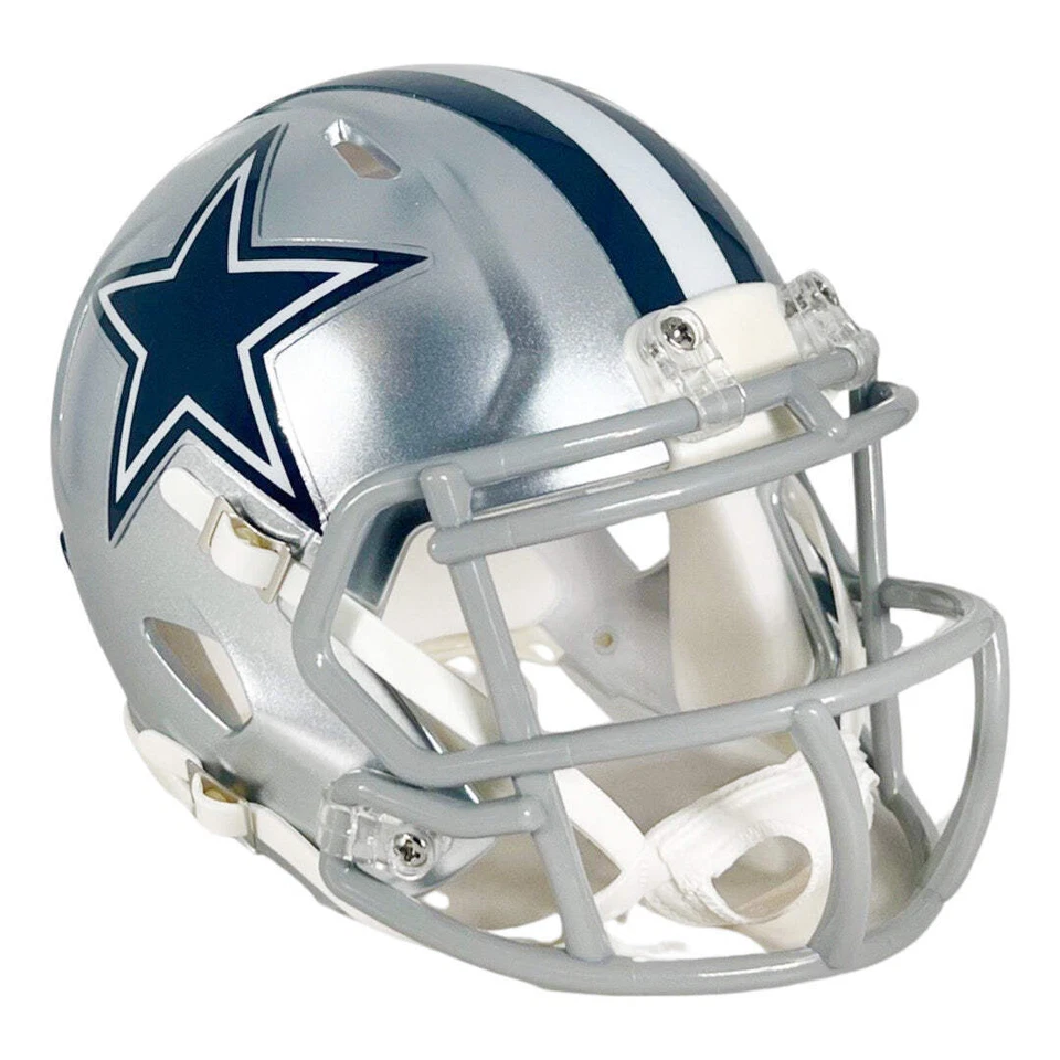 Michael Irvin Signed Dallas Cowboys Speed Mini Football Helmet (Beckett) — 第 3/3 张图片
