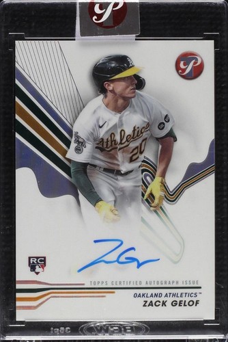 Jace Jung& Zack Gelof 直筆サイン スーパープロスペ 2024 Panini Prizm - Sensational Signatures #SS-ZG Zack Gelof Green