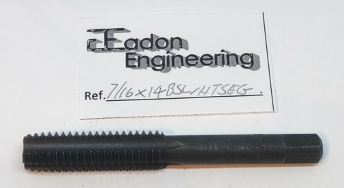 7/16" x 14TPI BSW (British Standard Whitworth) Tap or Tap Set, HSS. - Picture 3 of 16