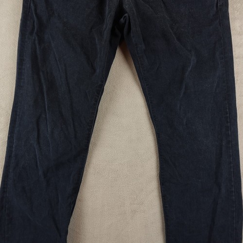 Frame Jeans Womens 33 Black Le Homme De Slim Straight Leg Mid Rise - Picture 3 of 17