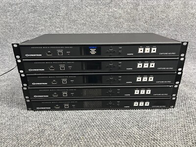 5 Crestron Capture-HD-Pro  Advanced Media Processing Engine Recorder HDMI  CARDS