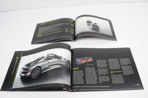 Porsche 918 Spyder Book Brochure Rocket. Science English + Price List German - Picture 5 of 7