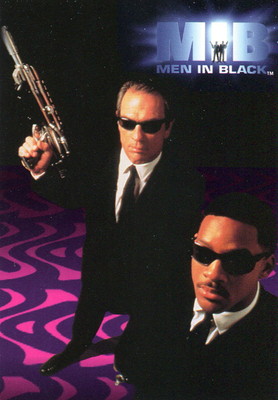 MEN IN BLACK MOVIE 1997  INKWORKS PROMO CARD NO NUMBER SMITH JONES