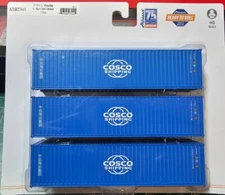 ATH27041 Athearn 40' Cosco Shipping Containers