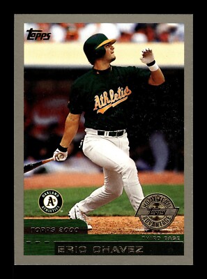 ERIC CHAVEZ   2000 Topps Home Team Advantage HTA SP #299 Oakland Athletics