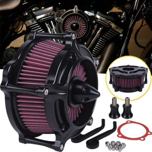 Air Cleaner Intake Filter Kit For Harley Sportster XL 883 1200 Custom 1991-2023 - Bild 2 von 12