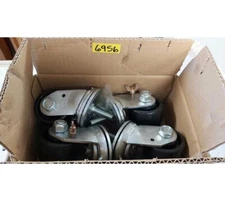 DIXIE NARCO 501E & ROYAL 550/660 5/8 inch Caster Set 1000+ Pound Capacity #6956
