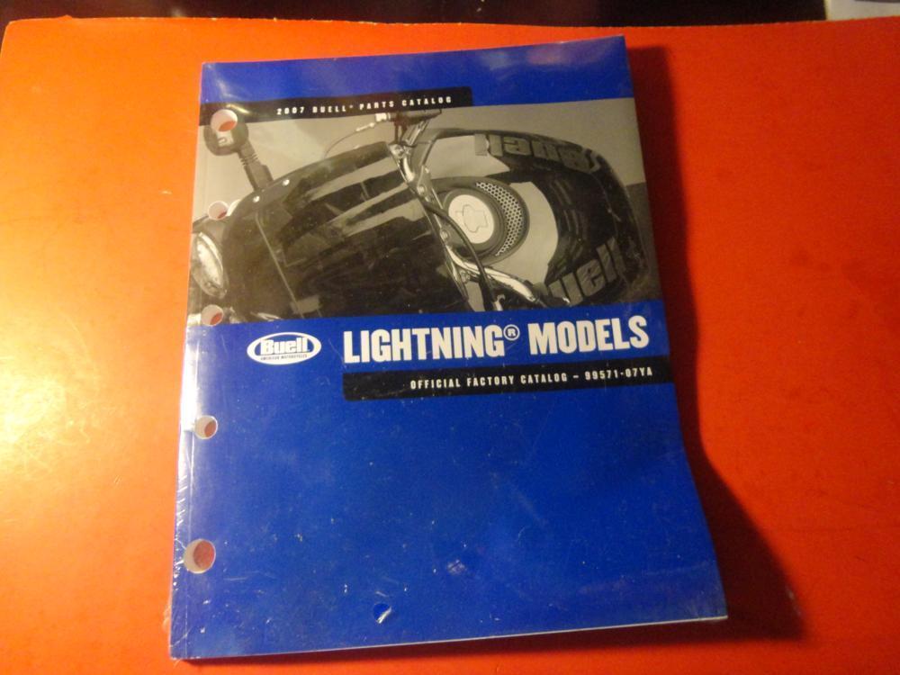 はん NEW OEM FACTORY 2007 BUELL LIGHTNING PARTS CATALOG MANUAL