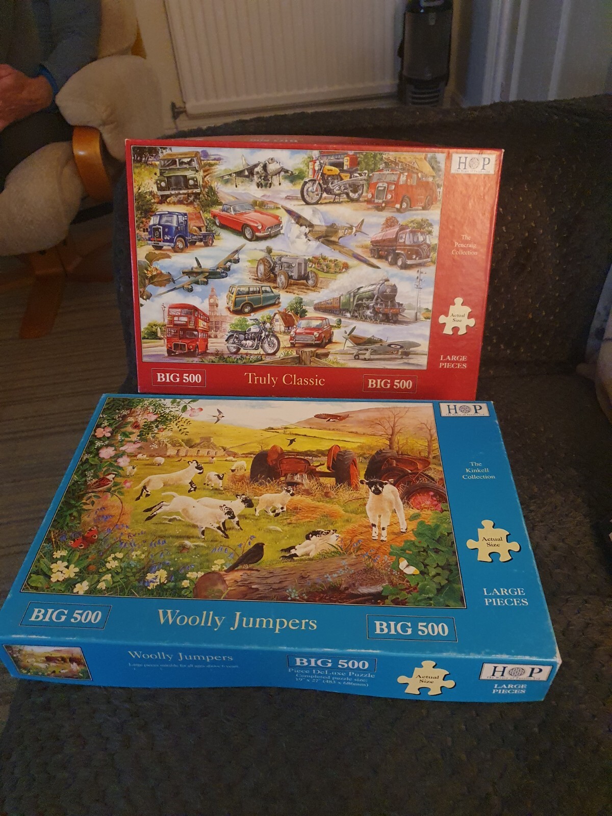 HoP jigsaws 500 large pieces X 2 eBay