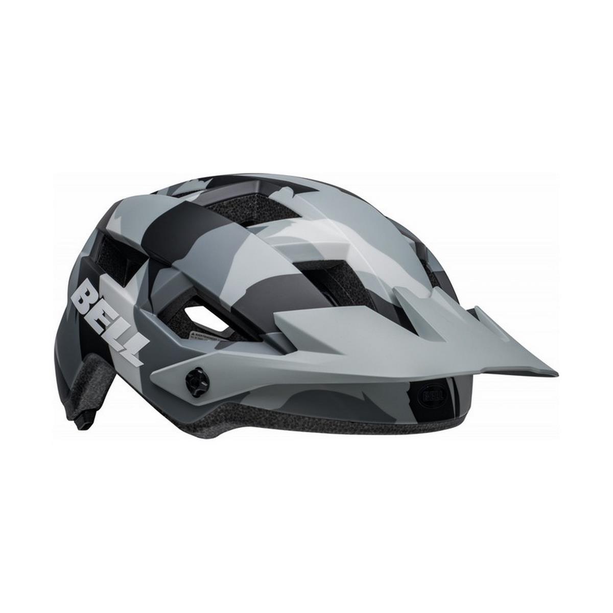 casco mtb enduro spark 2 grigio camo BELL trail all mountain