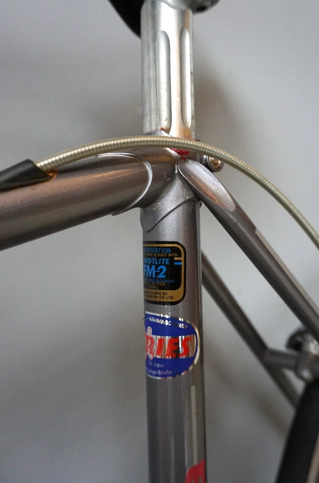 Vintage Fahrrad Rennrad Koga Miyata Flyer Klassiker 28 Zoll pink grau (A024-001) - Bild 4 von 4