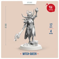 Artel W Witch-Queen 28mm Miniature