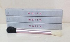 MALLY DUAL ENDED FACE MAKEUP BRUSH LOT OF 3