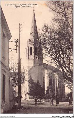 AFCP5-84-0571 - Vorort Avignon-Montfavet - Die Kirche - 14. Jahrhundert