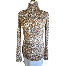 Madison Studio Sheer Long-sleeved Women Shirt Size Medium