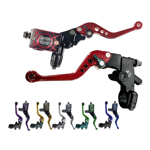 Brake Clutch Cylinder Reservoir Levers Motorcycle Brake Clutch Pump Rod - Picture 5 of 14