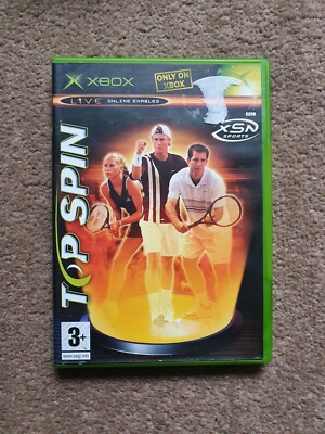 Top Spin Original Xbox Spiel PAL 