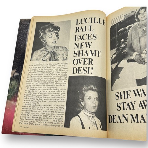 1972 Movie Stars Magazine - Jackie Kennedy, Lucille Ball - May 1972 - Imagen 3 de 3