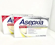 Asepxia Neutral Deep Cleansing Gentle Care ( 2 Pack ) 4 each/ Jabon en Barra par