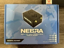 Nebra Indoor Helium HNT Hotspot Miner US 915MHz *NEW IN HAND* with 8DBi Antenna