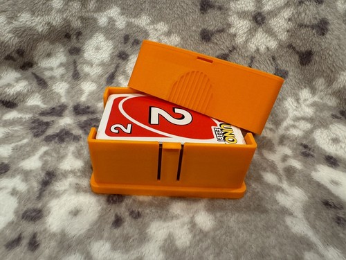 Two Deck Card Box Holder Compatible for UNO - Multiple colors **FREE SHIPPING** - Picture 1 of 14