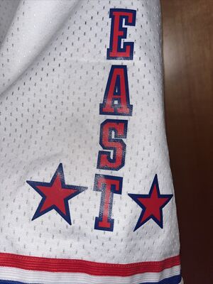 Mitchell & Ness NBA Swingman All Star East 1985-86 White Shorts