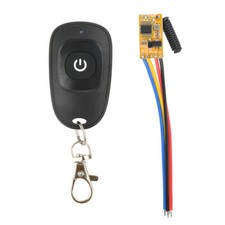 Push Button Mini Relay 433MHz RF Wireless Switch Smart Home Receiver Transmitter