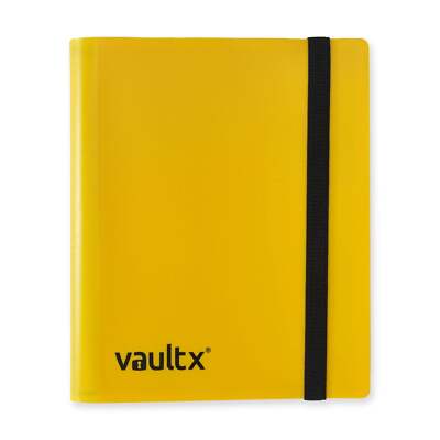 Vault X 4-Pocket Strap Binder Yellow | eBay UK
