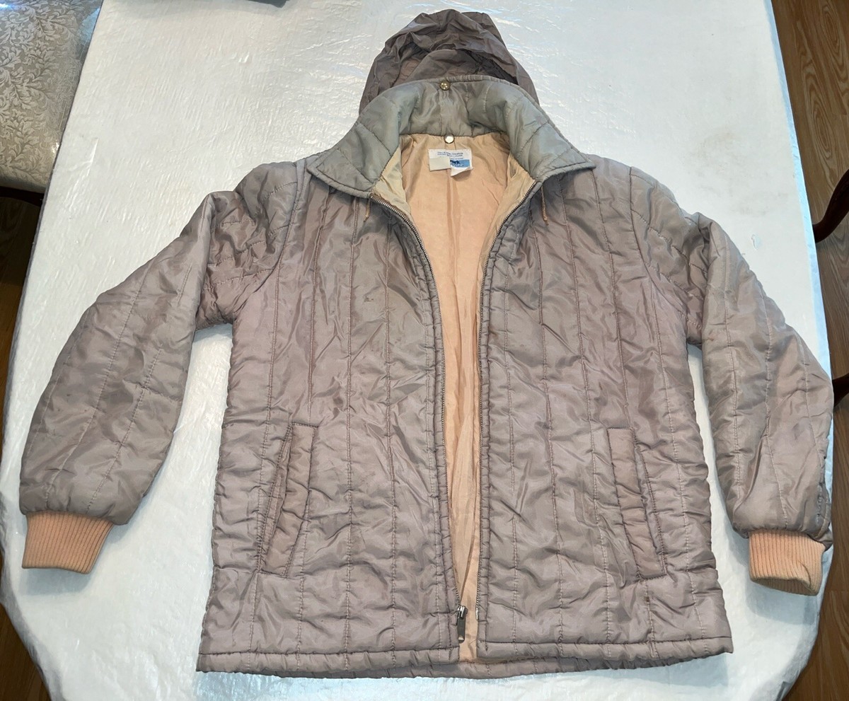 vintage Sears work leisure jacket puffer nylon quilted