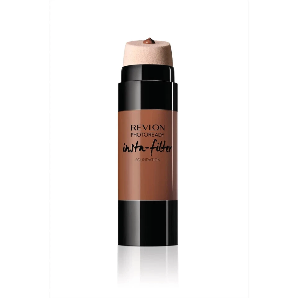 REVLON Photoready Insta-Filter Foundation 450 MOCHA *SEALED* - Image 4 of 4