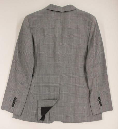 Brooks Brothers Women's Gray Glen Plaid Pants Suite Size 12 Jacket Size 6 Pants - Picture 4 of 9