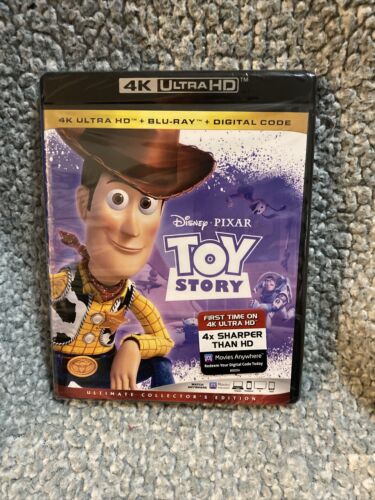 Disney Toy Story (4k Ultra HD + Blu-ray, 2019, 2-Disc + Digitalkopie) NEU - Bild 1 von 2