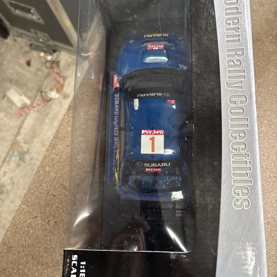 1/18 Subaru Impreza WRC Winners Rally Japan 2004  P.Solberg Sun Star 4370 - Image 3 of 4