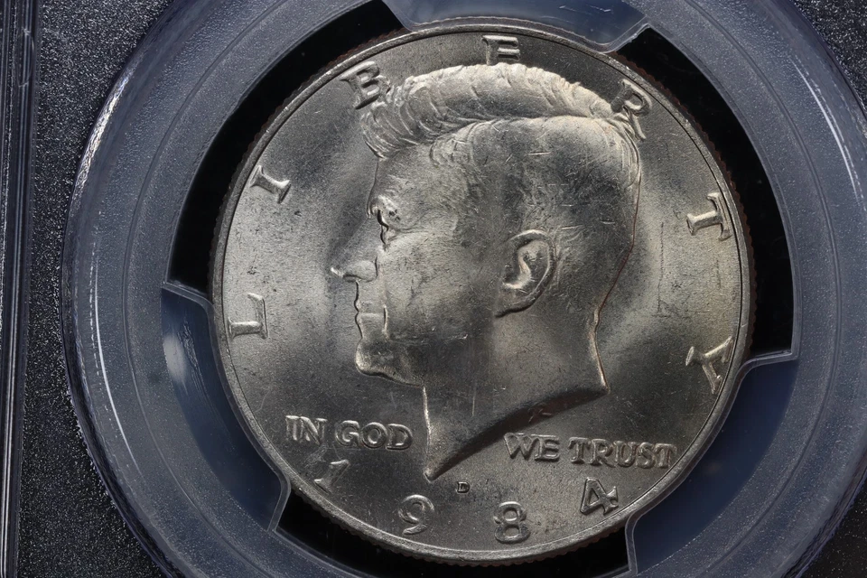 1984-D Kennedy Half Dollar 50C PCGS MS65 - Image 3 of 4