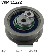 VKM 11222 SKF tensioner pulley, timing belt for Audi, Seat, Skoda, VW