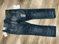 New PRPS Men’s Barracuda Distressed Denim Jeans Indigo Size 36x32 $275 (A28)