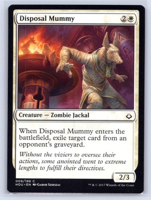MTG LP-NP Normal Disposal Mummy 9 C Hour of Devastation