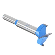 Forstner Drill Bit - [32mm] Carbide Wood Auger Opener Boring Bit, Round Shank