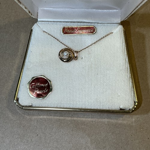 Vintage 12K Gold Filled Necklace Thompson’s Jewelry + Gifts Defiance OH INV-AT51 - Picture 8 of 14